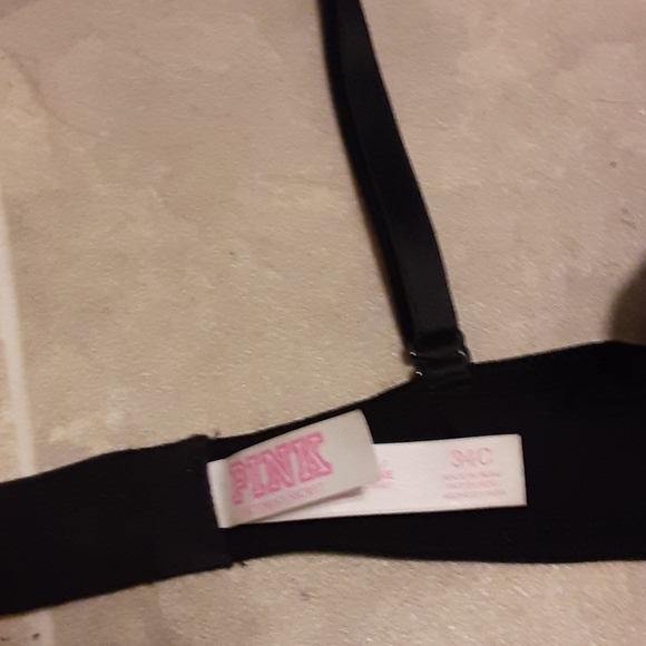 PINK Black, Push Up Bra - Picture 3 of 4